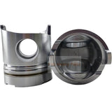 1 Piece Piston With Pin And Clips 36217 - 70700 Fits For Mitsubishi S6B2 Engine Parts - Fab Heavy Parts
