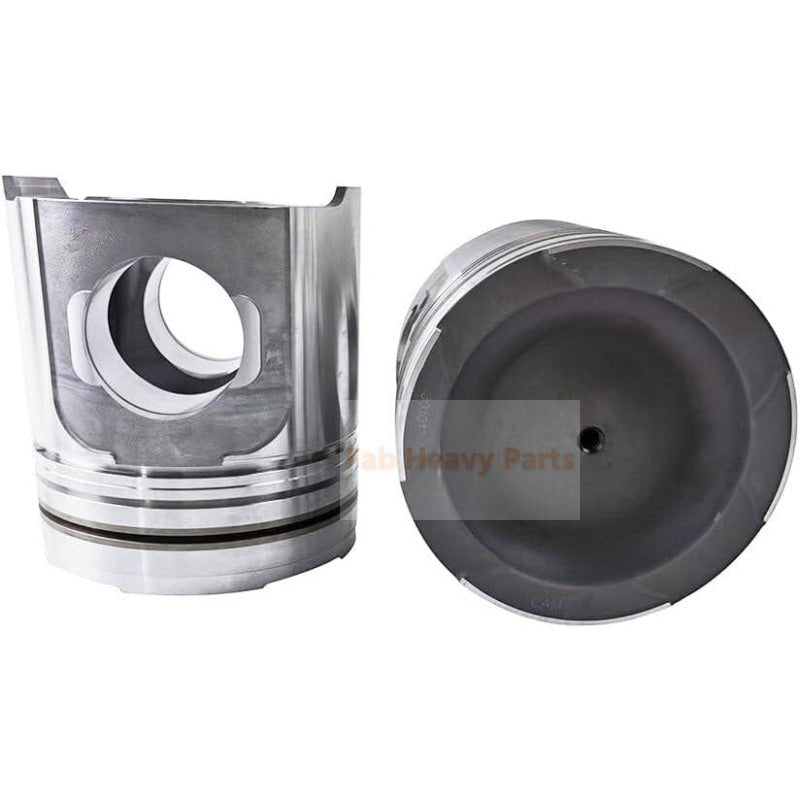 1 Piece Piston With Pin And Clips 37517 - 30101 Fits For Mitsubishi S6R S12R S16R Engine Parts - Fab Heavy Parts