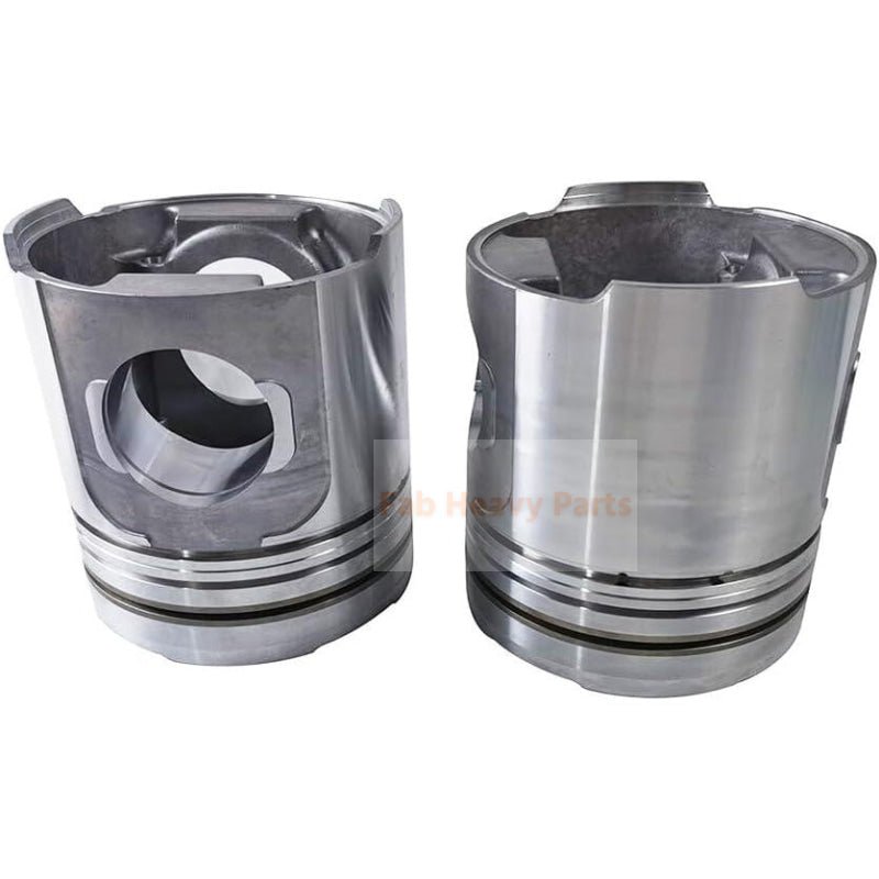 1 Piece Piston With Pin And Clips 37517 - 30101 Fits For Mitsubishi S6R S12R S16R Engine Parts - Fab Heavy Parts