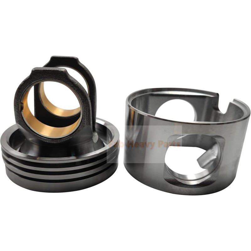1 Piece Piston With Pin And Clips 3851657PK 3851657 Fits For Caterpillar C9 Engine - Fab Heavy Parts