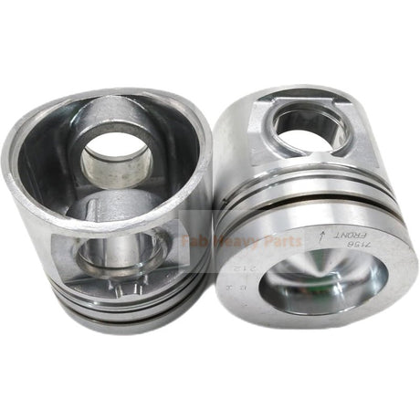 1 Piece Piston With Pin And Clips 3907156 3802100 Fits For Cummins 4B3.9 4BT3.9 4BTA3.9 4BTAA3.9 6B5.9 6BT5.9 6BTA5.9 6BTAA5.9 Engine Parts - Fab Heavy Parts