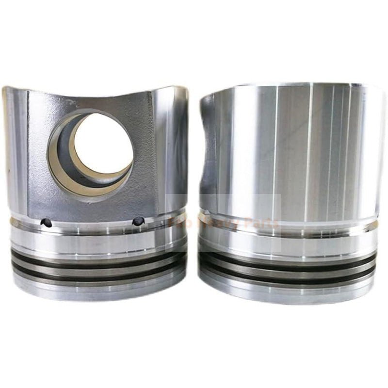 1 Piece Piston With Pin And Clips 3948465 3942665 Fits For Cummins QSB QSB4.5 QSB5.9 QSB6.7 QSB7 Engine Parts - Fab Heavy Parts