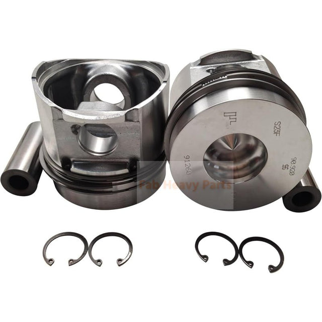 1 Piece Piston With Pin And Clips 4174711 Fits For Deutz F2L1011 F2L1011F F2M1011 F3L1011E F3L1011F F3M1011 F4L1011 F4L1011E F3L1011 Engines - Fab Heavy Parts