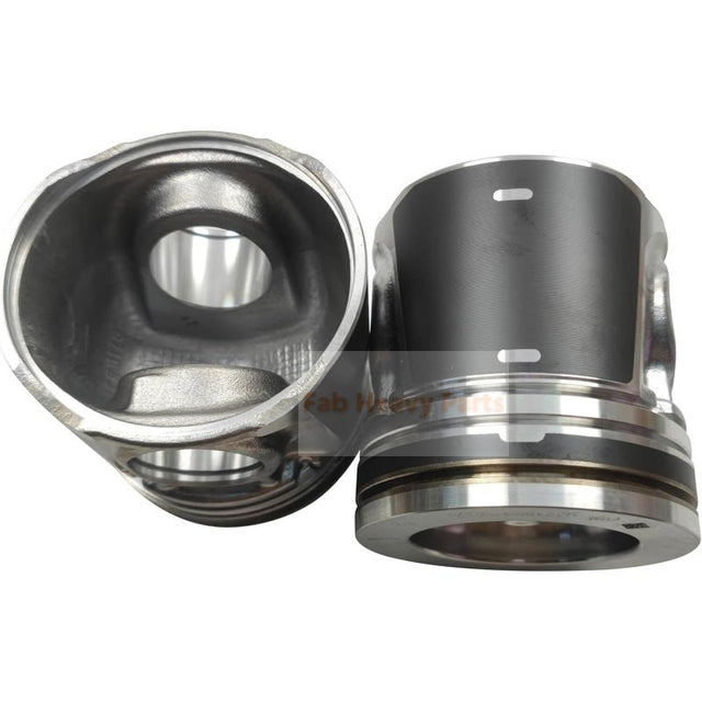 1 Piece Piston With Pin And Clips 419 - 0379 361 - 2486 Fits For Caterpillar C6.6 C4.4 Engine - Fab Heavy Parts