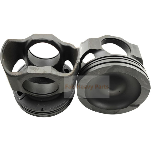 Piston 1 pièce avec broche et clips 4298991 3104186 2882118 Fits pour Cummins ISX15 QSX15 X15 Pièces de moteur
