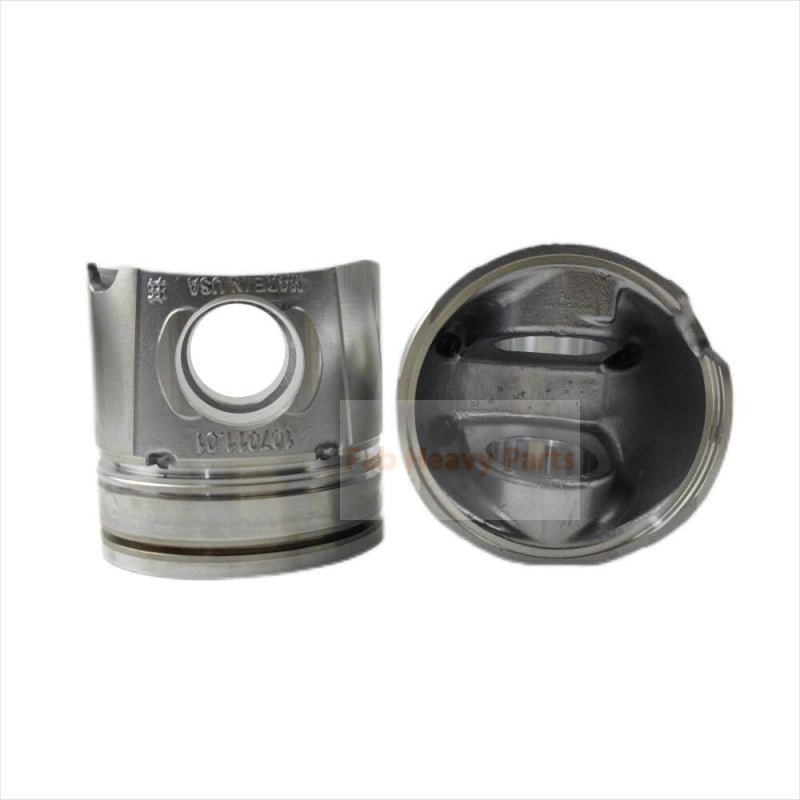 1 Piece Piston With Pin And Clips 4934860 Fits For Cummins QSB4.5 QSB6.7 Engine - Fab Heavy Parts