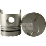 1 Piece Piston With Pin And Clips 5 - 12111 - 055 - 1 Fits For Isuzu 4BA1 Engine Parts - Fab Heavy Parts