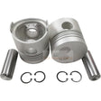 1 Piece Piston With Pin And Clips 5 - 12111 - 064 - 0 9 - 12111 - 813 - 0 5 - 12411 - 064 - 0 Fits For Isuzu C240 Engine Parts - Fab Heavy Parts