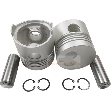 1 Piece Piston With Pin And Clips 5 - 12111 - 064 - 0 9 - 12111 - 813 - 0 5 - 12411 - 064 - 0 Fits For Isuzu C240 Engine Parts - Fab Heavy Parts