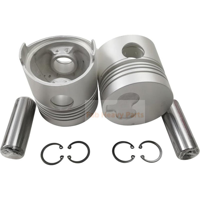 1 Piece Piston With Pin And Clips 5 - 12111 - 064 - 0 9 - 12111 - 813 - 0 5 - 12411 - 064 - 0 Fits For Isuzu C240 Engine Parts - Fab Heavy Parts