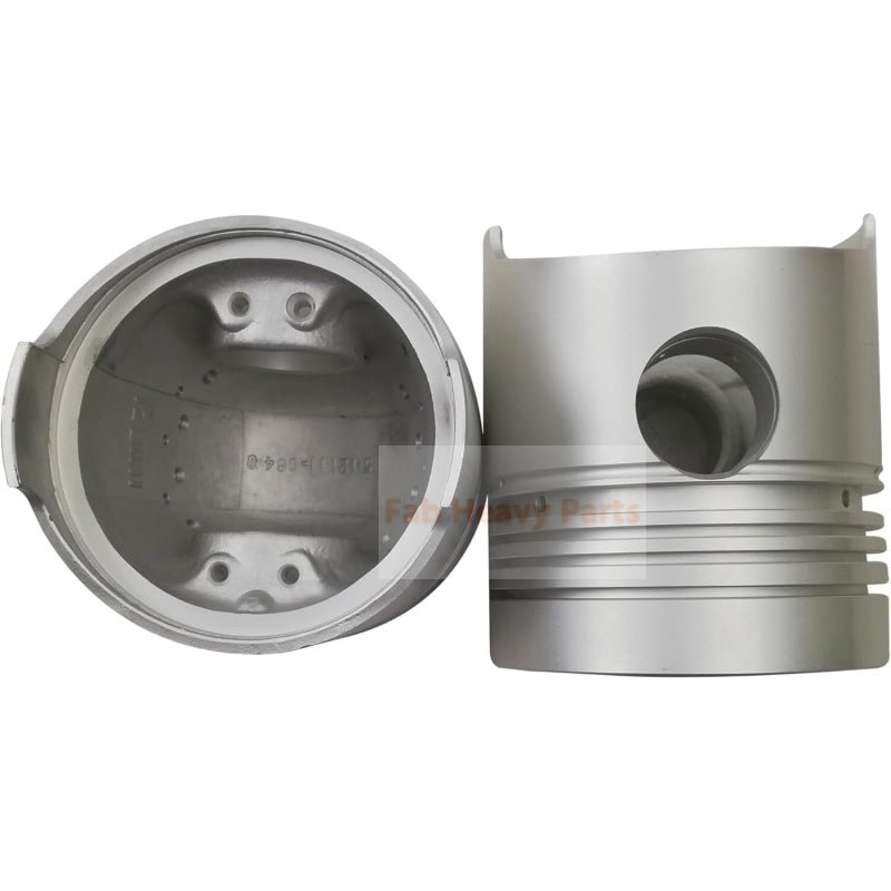 1 Piece Piston With Pin And Clips 5 - 12111 - 064 - 0 9 - 12111 - 813 - 0 5 - 12411 - 064 - 0 Fits For Isuzu C240 Engine Parts - Fab Heavy Parts
