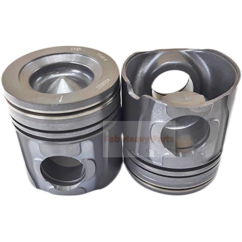 1 Piece Piston With Pin And Clips 5258754 Fits For Cummins ISF3.8 Engine - Fab Heavy Parts