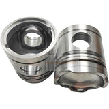 1 Piece Piston With Pin And Clips 6128-31-2113 Fits For Komatsu S4D155-4 S6D155-4 Engine