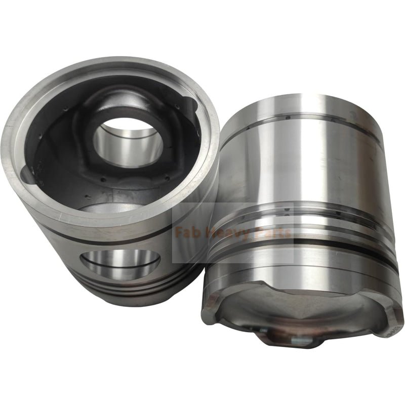 1 Piece Piston With Pin And Clips 6128 - 31 - 2113 Fits For Komatsu S4D155 - 4 S6D155 - 4 Engine - Fab Heavy Parts