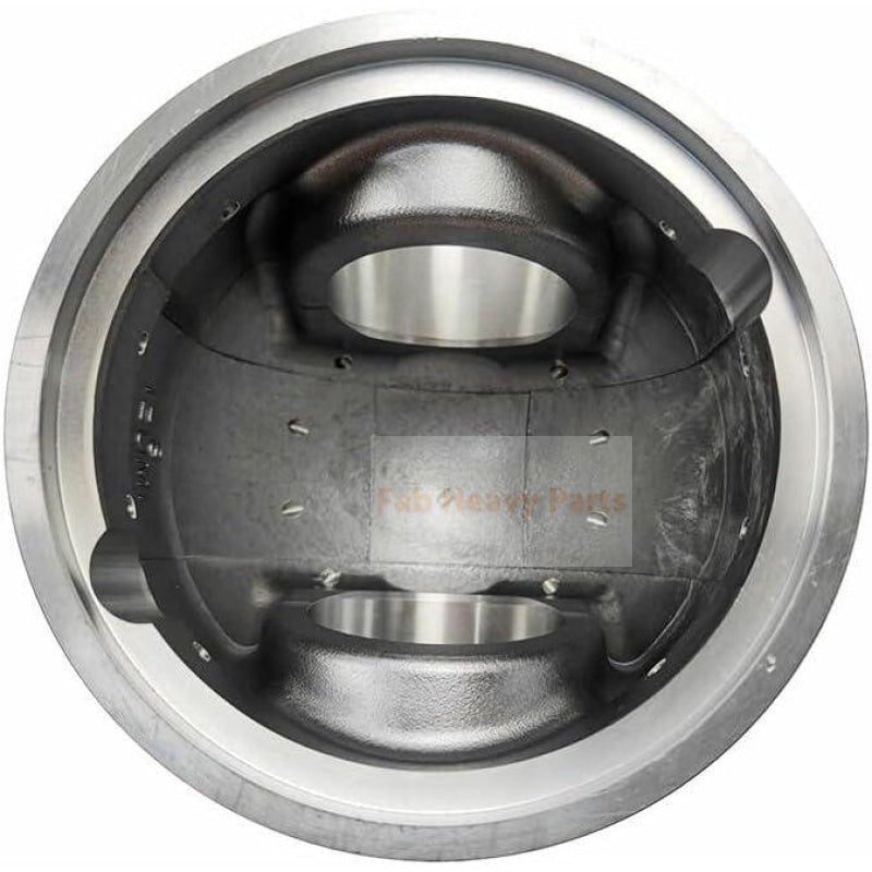 1 Piece Piston With Pin And Clips 6128 - 31 - 2113 Fits For Komatsu S4D155 - 4 S6D155 - 4 Engine - Fab Heavy Parts