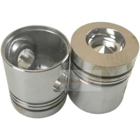 1 Piece Piston With Pin And Clips 6130 - 31 - 2111 Fits For Komatsu 4D105 - 1 Engine Parts - Fab Heavy Parts