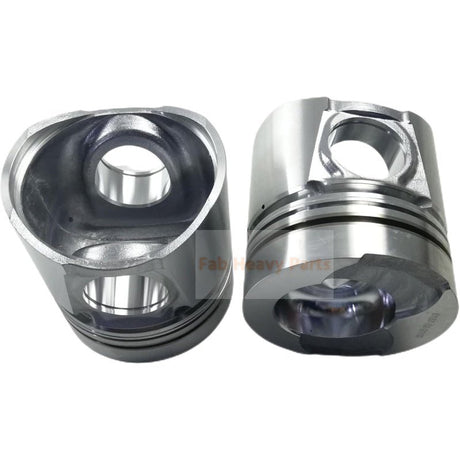 1 Piece Piston With Pin And Clips 6137 - 32 - 2110 Fits For Komatsu S4D105 - 5 S6D105 - 1 Engine Parts - Fab Heavy Parts