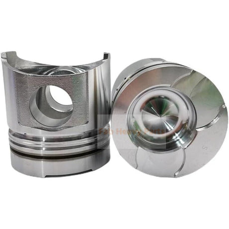 1 Piece Piston With Pin And Clips 6138 - 32 - 2110 Fits For Komatsu SA6D110 - 1N/P/P - B Engine Parts - Fab Heavy Parts