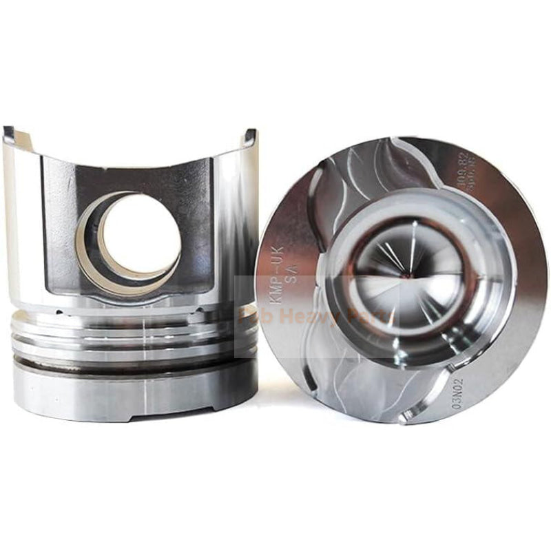 1 Piece Piston With Pin And Clips 6138-32-2120 Fits For Komatsu SA6D110 Engine Parts