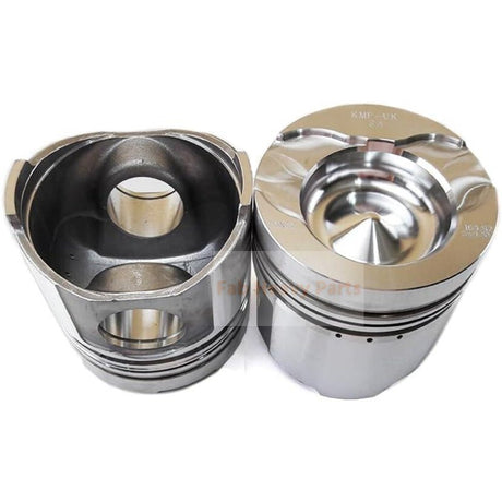 1 Piece Piston With Pin And Clips 6138 - 32 - 2120 Fits For Komatsu SA6D110 Engine Parts - Fab Heavy Parts