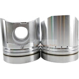 1 Piece Piston With Pin And Clips 6150-31-2012 6150-31-2112 6150-31-2113 Fits For Komatsu 6D125-1A 6D125-1B 6D125-1D Engine