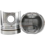 1 Piece Piston With Pin And Clips 6150-31-2012 6150-31-2112 6150-31-2113 Fits For Komatsu 6D125-1A 6D125-1B 6D125-1D Engine