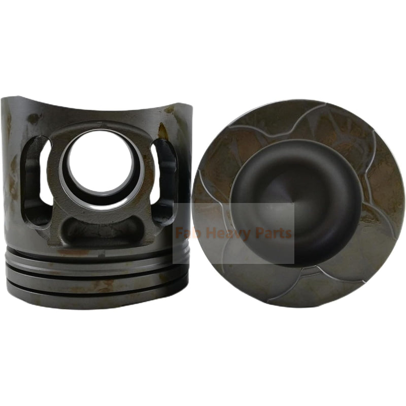 1 Piece Piston With Pin And Clips 6151-31-2112 Fits For Komatsu S6D125 Engine Parts