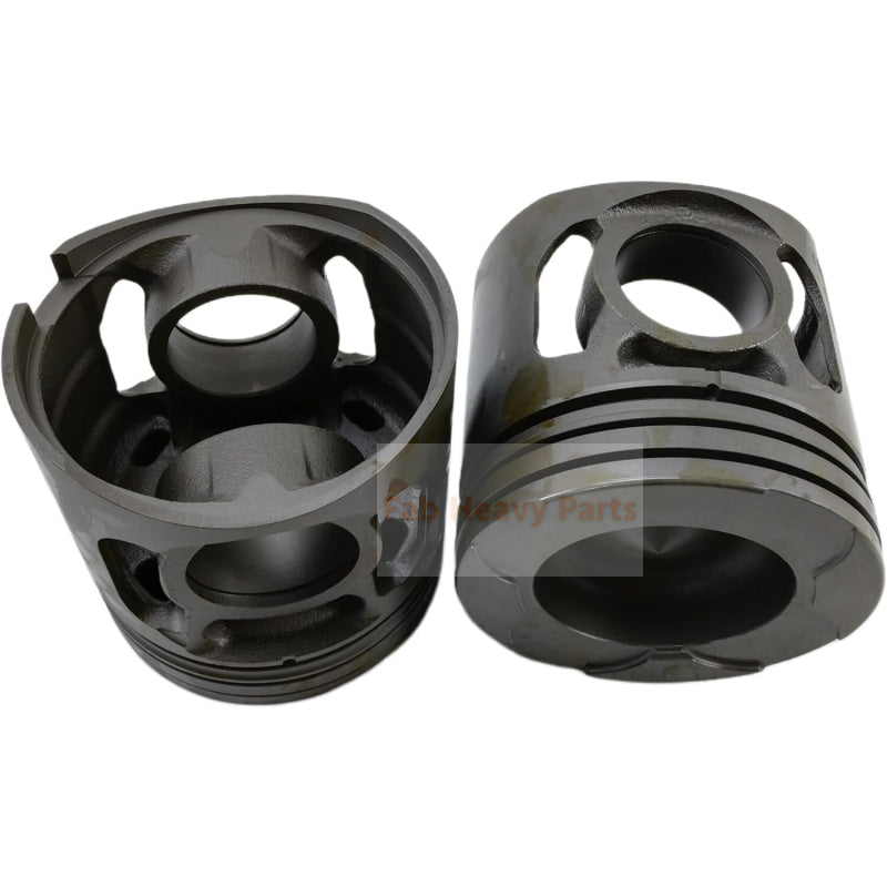 1 Piece Piston With Pin And Clips 6151-31-2112 Fits For Komatsu S6D125 Engine Parts