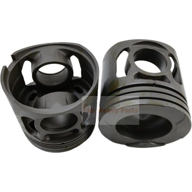 1 Piece Piston With Pin And Clips 6151 - 31 - 2112 Fits For Komatsu S6D125 Engine Parts - Fab Heavy Parts