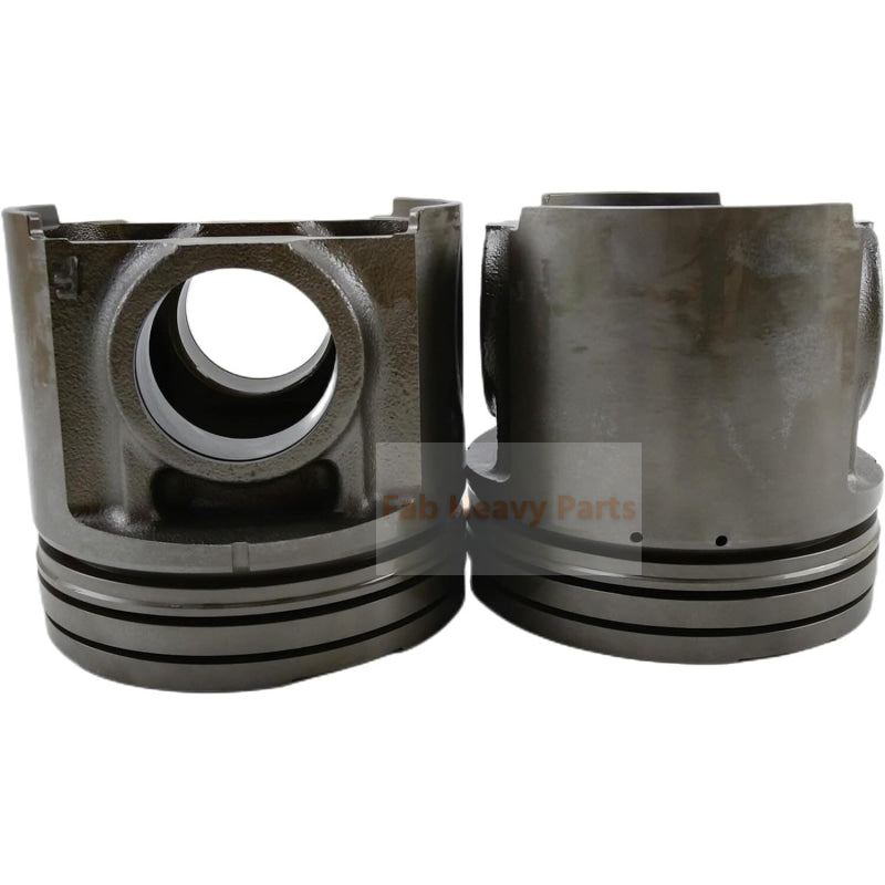 1 Piece Piston With Pin And Clips 6151-31-2511 Fits For Komatsu Engine S6D125-1 S6D125-1AM S6D125-1AJ Excavator PC400LC-5