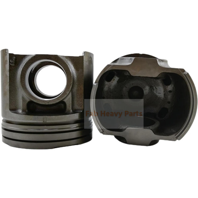 1 Piece Piston With Pin And Clips 6151-31-2511 Fits For Komatsu Engine S6D125-1 S6D125-1AM S6D125-1AJ Excavator PC400LC-5