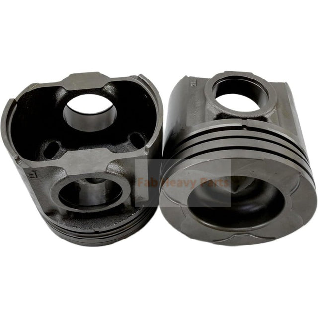 1 Piece Piston With Pin And Clips 6151 - 31 - 2511 Fits For Komatsu Engine S6D125 - 1 S6D125 - 1AM S6D125 - 1AJ Excavator PC400LC - 5 - Fab Heavy Parts