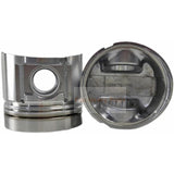 1 Piece Piston With Pin And Clips 6204-31-2141 Fits For Komatsu 4D95L-E-2A /B/C/D S4D95LE-2 Fits Cummins B3.3 Engine