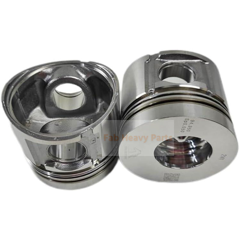 1 Piece Piston With Pin And Clips 6204-31-2141 Fits For Komatsu 4D95L-E-2A /B/C/D S4D95LE-2 Fits Cummins B3.3 Engine