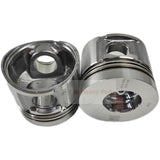 1 Piece Piston With Pin And Clips 6204-31-2141 Fits For Komatsu 4D95L-E-2A /B/C/D S4D95LE-2 Fits Cummins B3.3 Engine