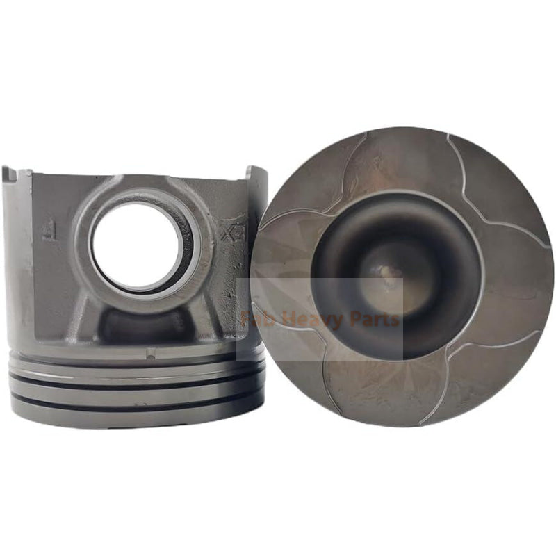 1 Piece Piston With Pin And Clips 6217-31-2130 Fits For Komatsu SA6D140E-3 SDA6D140E-3 Engine Parts