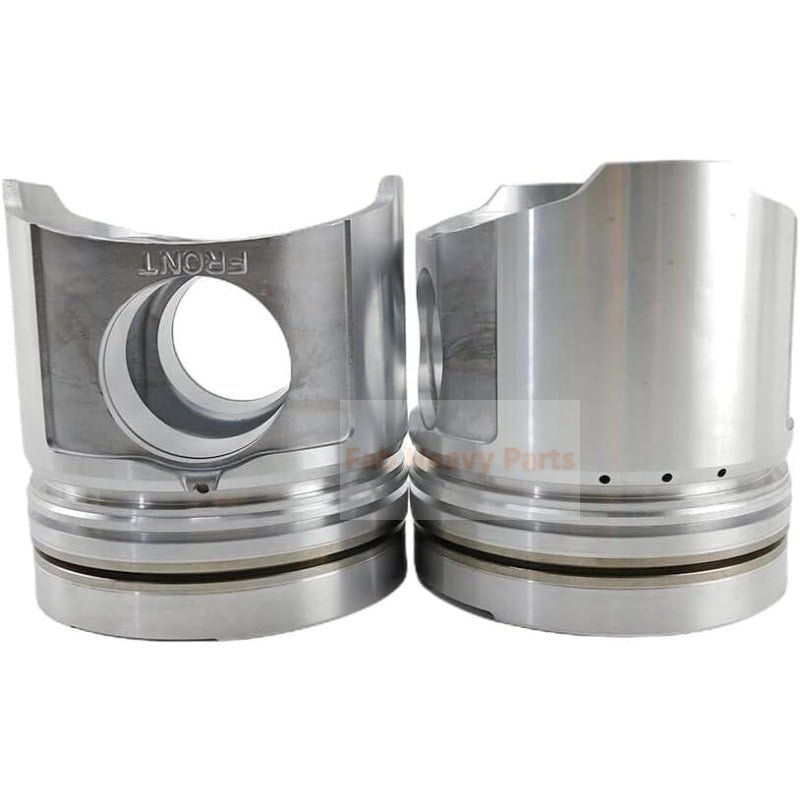 1 Piece Piston With Pin And Clips 6222 - 31 - 2110 Fits For Komatsu SA6D108 SA6D108 - 1 Engine - Fab Heavy Parts