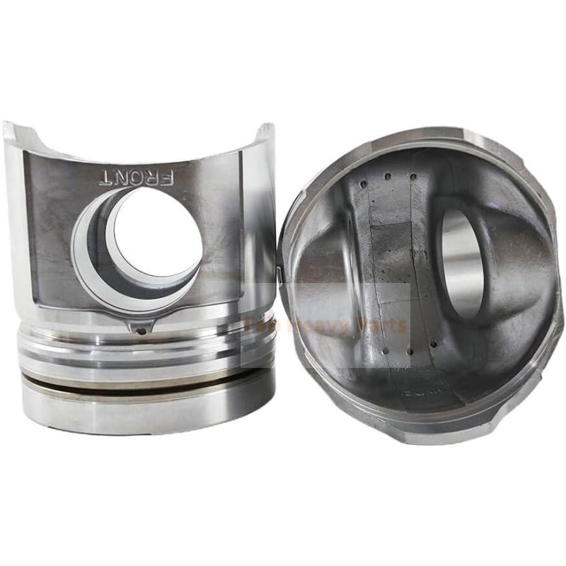 1 Piece Piston With Pin And Clips 6222 - 31 - 2110 Fits For Komatsu SA6D108 SA6D108 - 1 Engine - Fab Heavy Parts