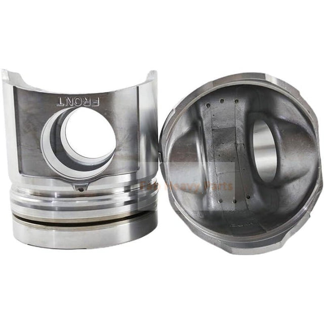1 Piece Piston With Pin And Clips 6222 - 31 - 2110 Fits For Komatsu SA6D108 SA6D108 - 1 Engine - Fab Heavy Parts