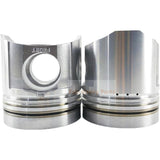 1 Piece Piston With Pin And Clips 6222-33-2110 Fits For Komatsu SAA6D108E-2A Engine Parts