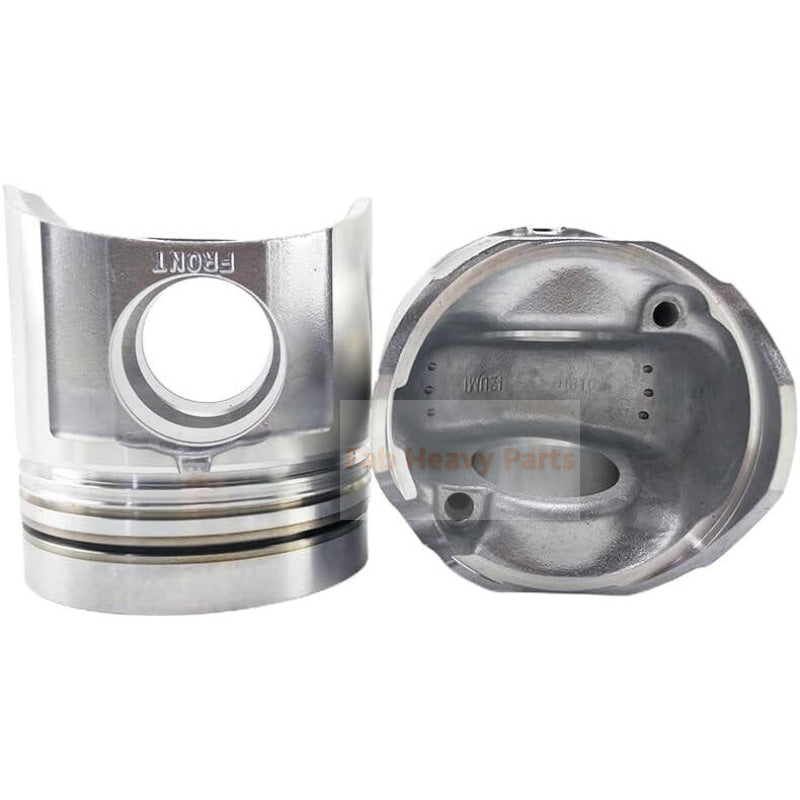 1 Piece Piston With Pin And Clips 6222-33-2110 Fits For Komatsu SAA6D108E-2A Engine Parts