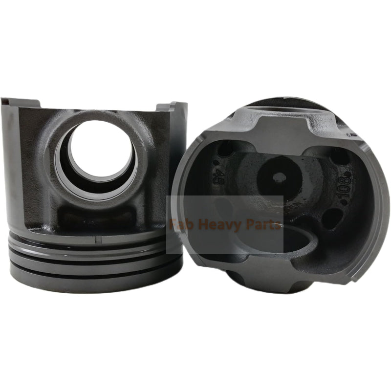 1 Piece Piston With Pin And Clips 6251-31-2510 Fits For Komatsu SAA6D125E-5 Engine Parts