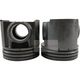 1 Piece Piston With Pin And Clips 6251-31-2510 Fits For Komatsu SAA6D125E-5 Engine Parts