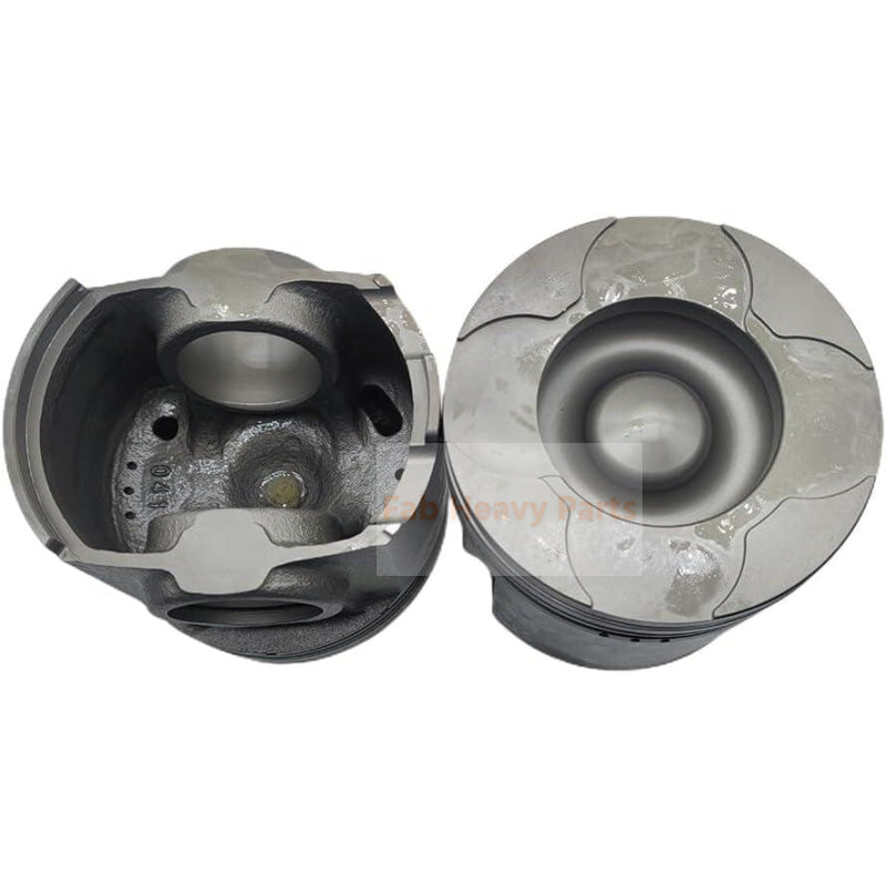 1 Piece Piston With Pin And Clips 6261-31-2130 Fits For Komatsu SAA6D140E SAA6D140E-5 Engine