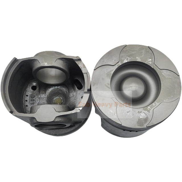 1 Piece Piston With Pin And Clips 6261-31-2130 Fits For Komatsu SAA6D140E SAA6D140E-5 Engine