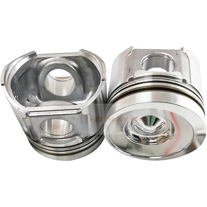 1 Piece Piston With Pin And Clips 6271 - 31 - 2110 Fits For Komatsu SAA4D95LE - 5 Fits Cummins QSB 3.3 Engine Parts - Fab Heavy Parts