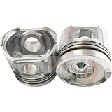 1 Piece Piston With Pin And Clips 6271 - 31 - 2110 Fits For Komatsu SAA4D95LE - 5 Fits Cummins QSB 3.3 Engine Parts - Fab Heavy Parts