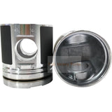 1 Piece Piston With Pin And Clips 65.02501-0507 Fits For Doosan D1146 Engine