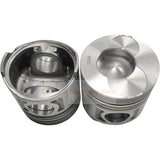 1 Piece Piston With Pin And Clips 65.02501 - 0206 Fits For Doosan DB33 Engine Parts - Fab Heavy Parts