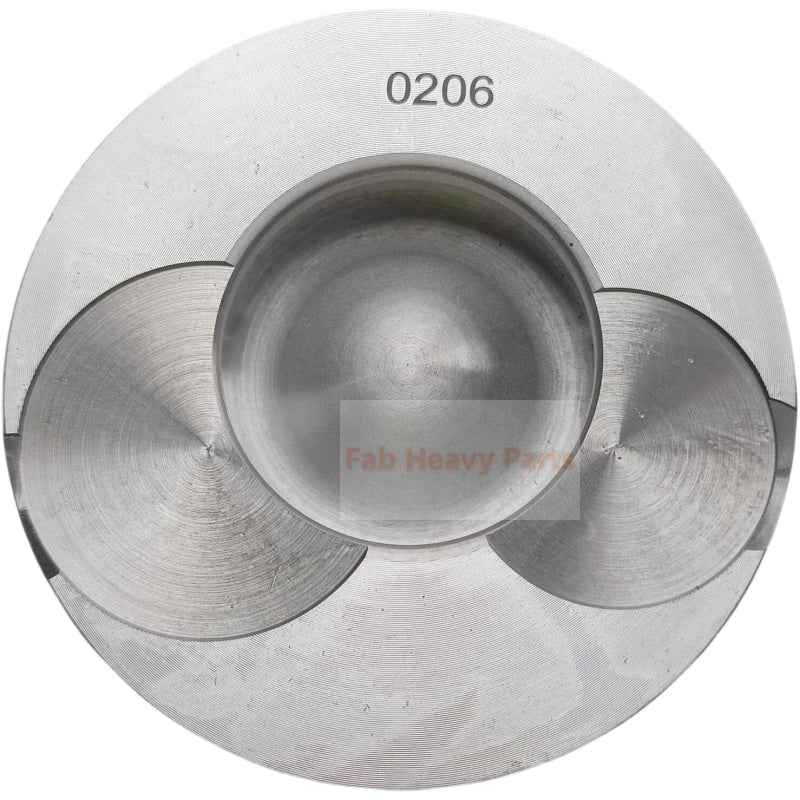 1 Piece Piston With Pin And Clips 65.02501 - 0206 Fits For Doosan DB33 Engine Parts - Fab Heavy Parts